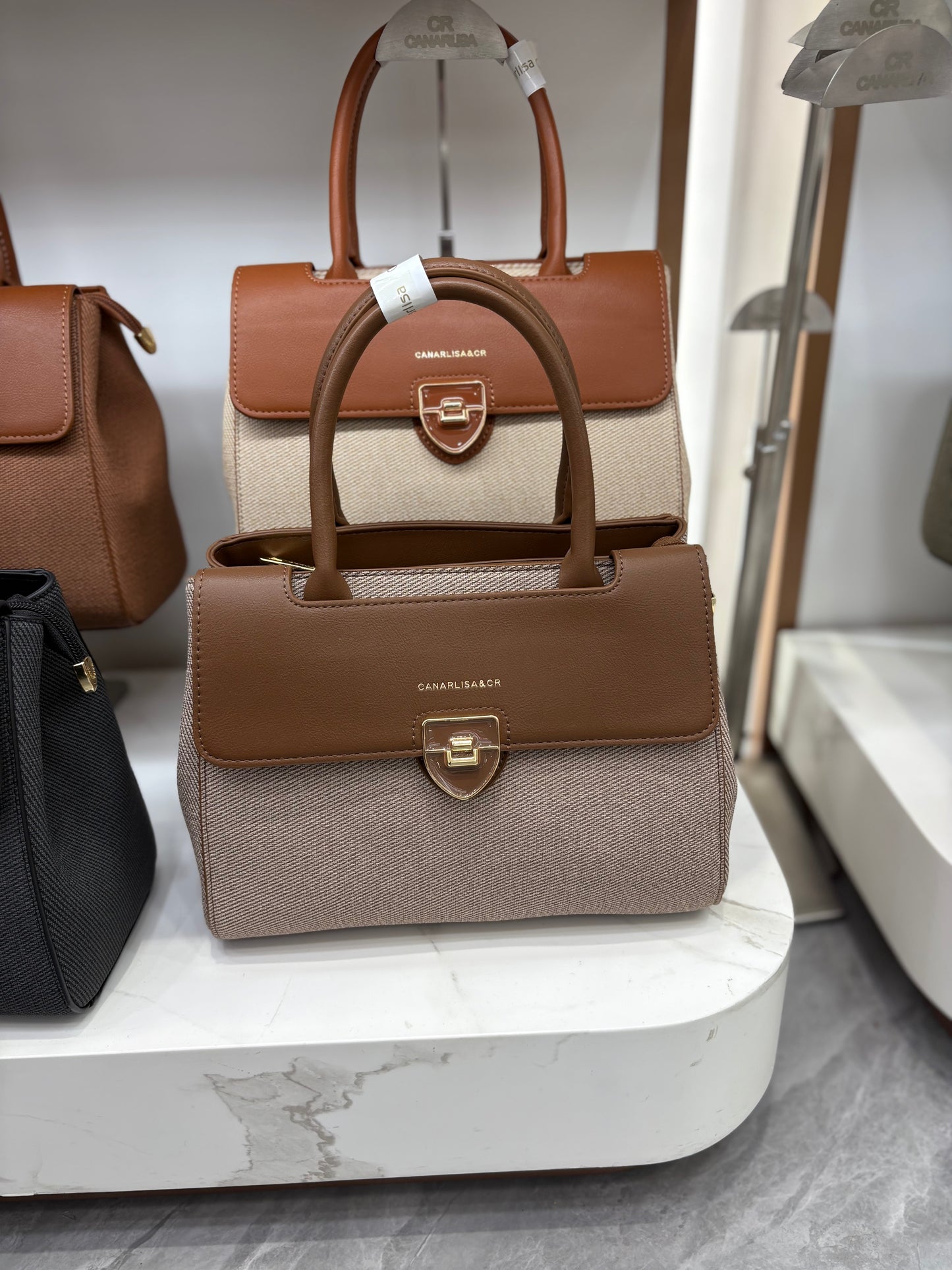 Carnalise & CR Luxury Bag (Black, Coffee, Beige and Brown Colors) 8316
