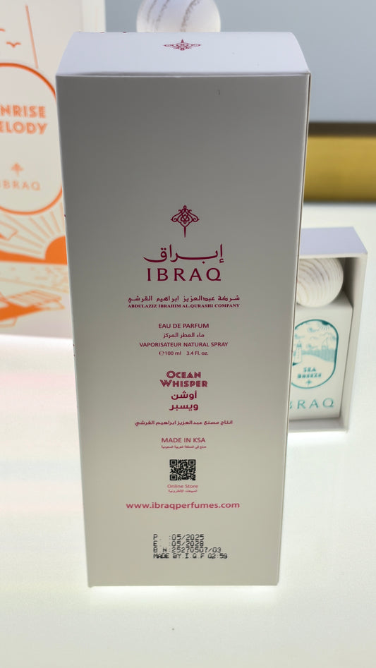 Ibrahim Al-Qurashi (Ibraq) - Ocean Whisper (100ml) - For Women’s