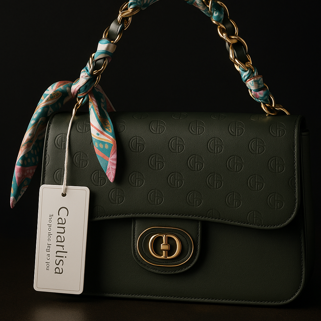 Canarlisa Luxury HandBag (Black, Green, Pink, Beige, Brown and Khaki Colors) ST132