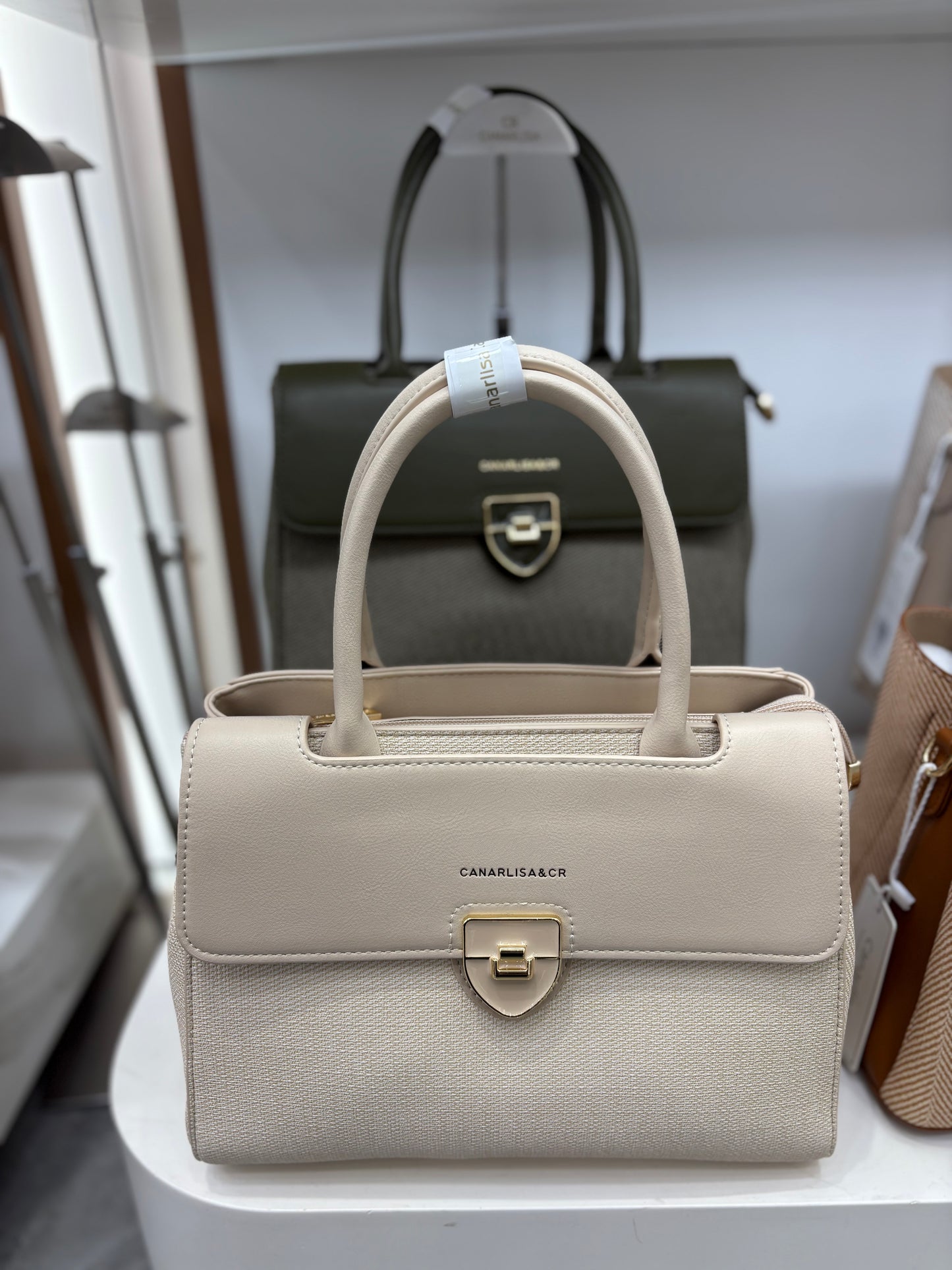 Carnalise & CR Luxury Bag (Black, Coffee, Beige and Brown Colors) 8316