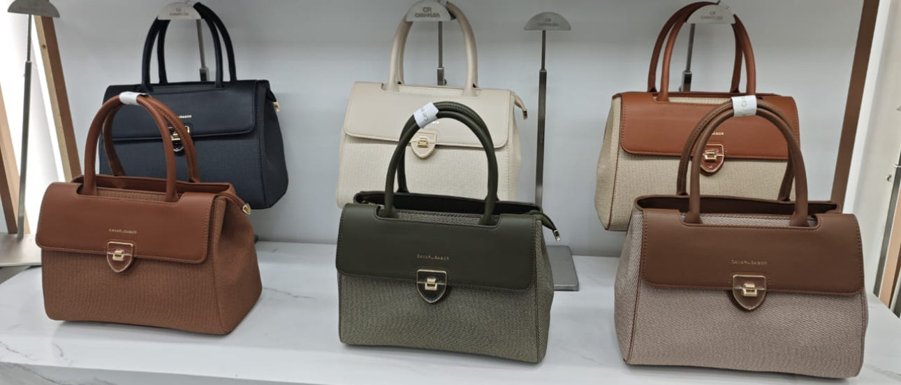 Carnalise & CR Luxury Bag (Black, Coffee, Beige and Brown Colors) 8316