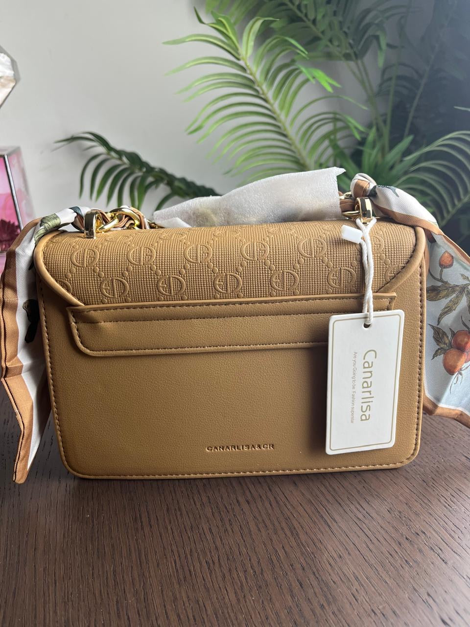 Canarlisa Luxury HandBag (Black, Green, Pink, Beige, Brown and Khaki Colors) ST132