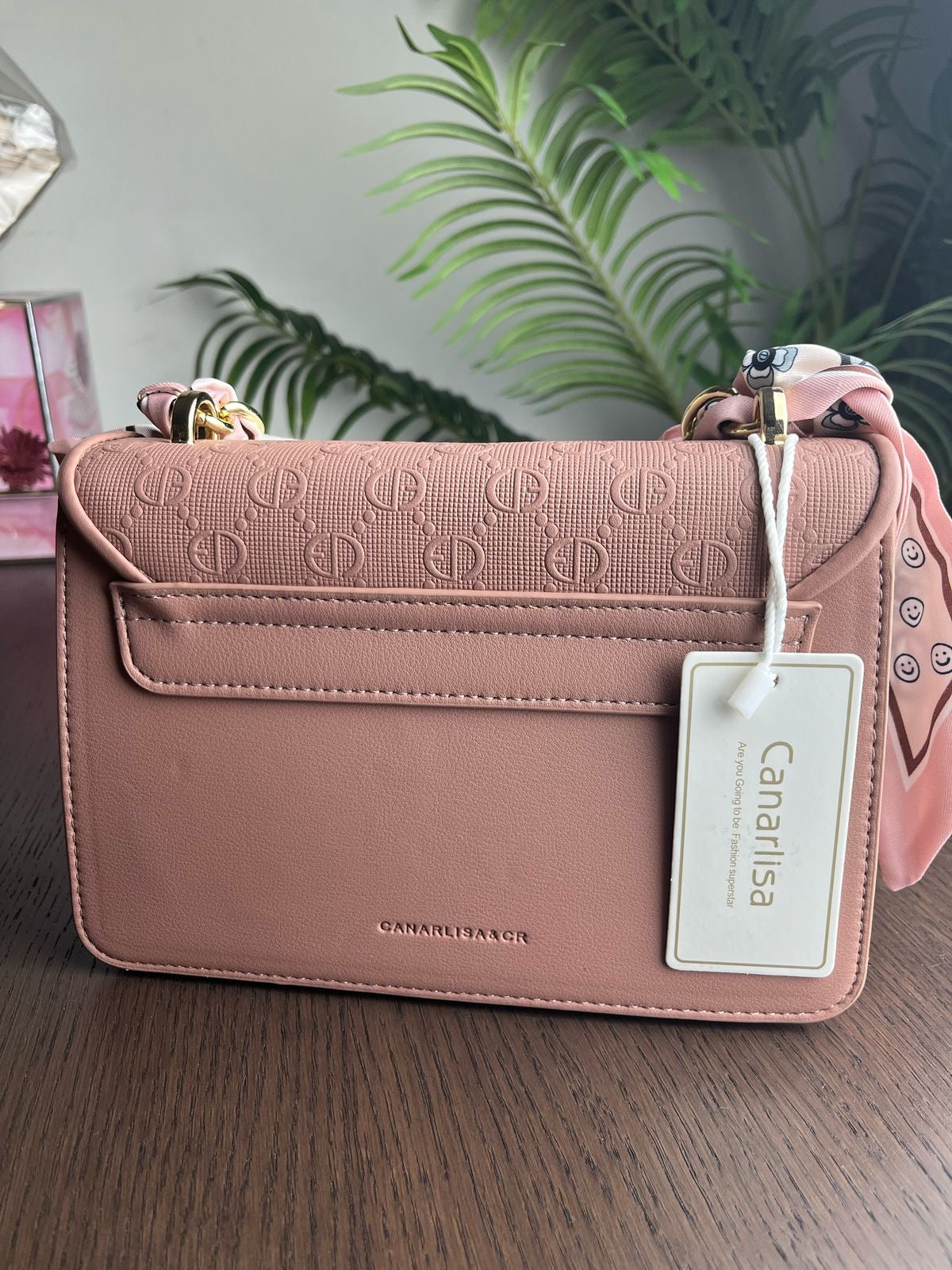 Canarlisa Luxury HandBag (Black, Green, Pink, Beige, Brown and Khaki Colors) ST132
