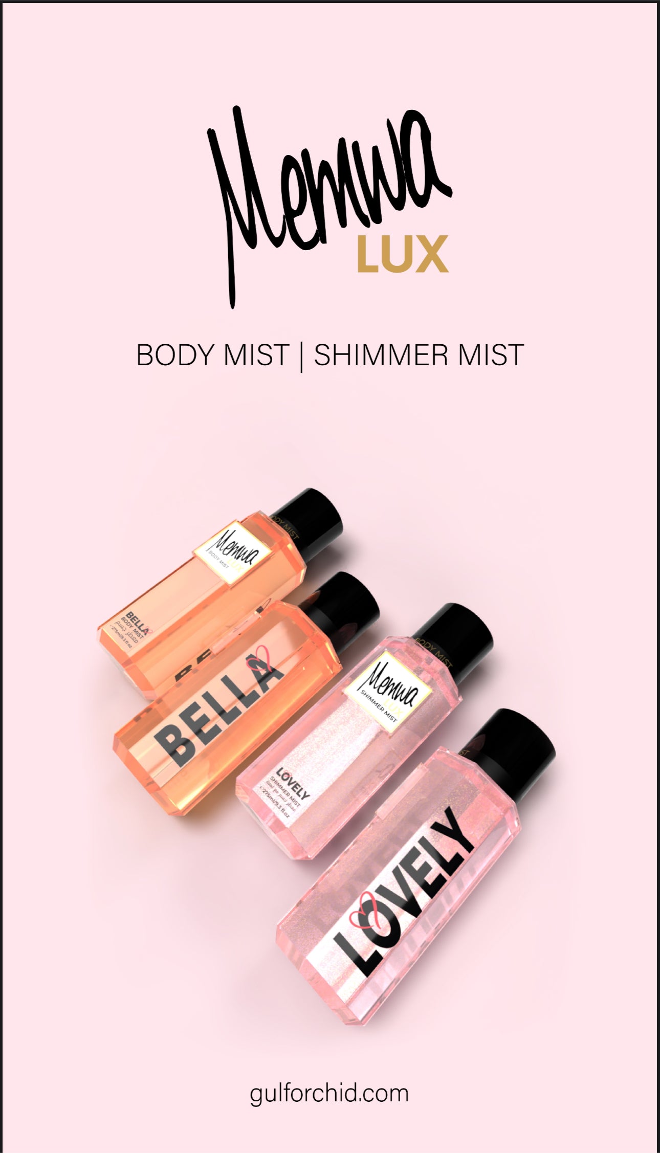 Memwa Lux Mist 1212 Sexy Body MIST - Body Splash