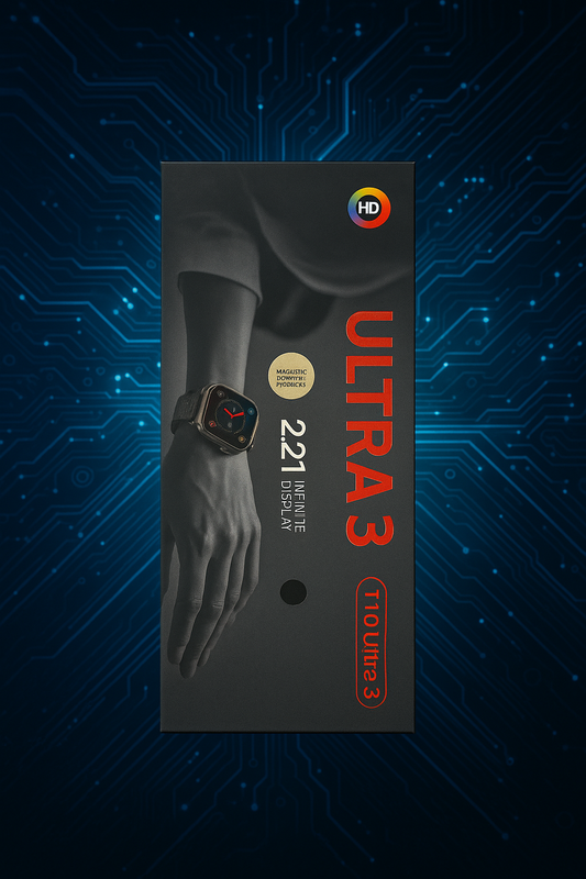Smart Watches T10 Ultra3 with 2.21 Infinity display