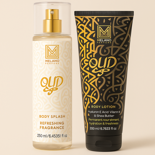 Melano Pharma - Oud Body Lotion 200ml & Body Splash