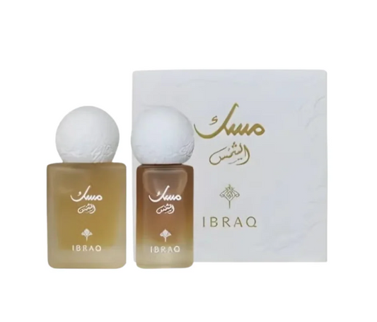 Ibrahim Alqurashi - Sham Msuk Package - Shams Musk 10 ML + Shams Musk Oil 6 ml
