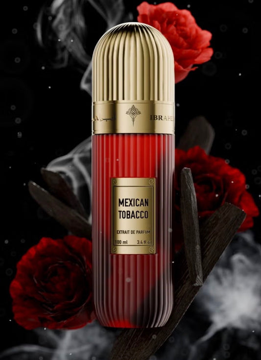IBRAHEEM AL.QURASHI Mexican Tobacco Extrait De Parfum – 100ML | Luxurious Oriental Fragrance