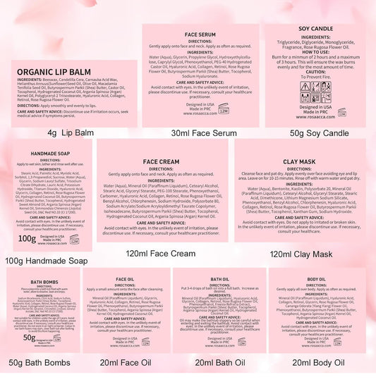 Skin Care Set - Ross 23pcs Set