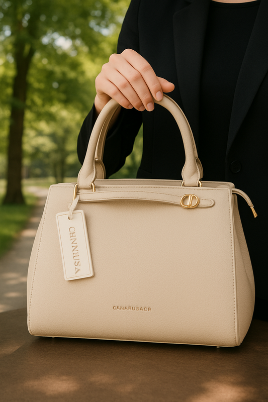 Canarlisa & CR Luxury Bag2 (Black, Beige, Brown and Khaki Colors) 7230